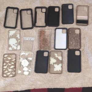 Stylish Black and Gold Phone Cases